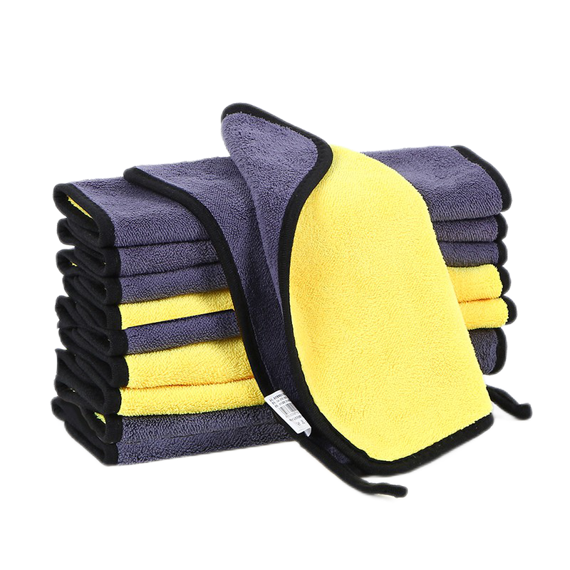 BIAZE Household Cleaning Cloths, 30*30cm, 8 Pieces, Kitchen Dishwashing Towels, Car Washing Towels, Housework And Sanitation Wipes, Thickened Table Wiping Cloths