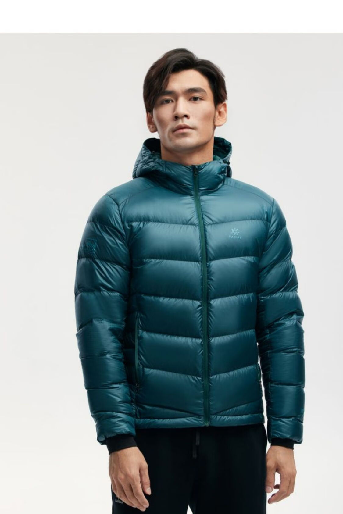 凯乐石kailas轻薄羽绒服男款秋冬防寒防风保暖户外连帽羽绒服外套kg