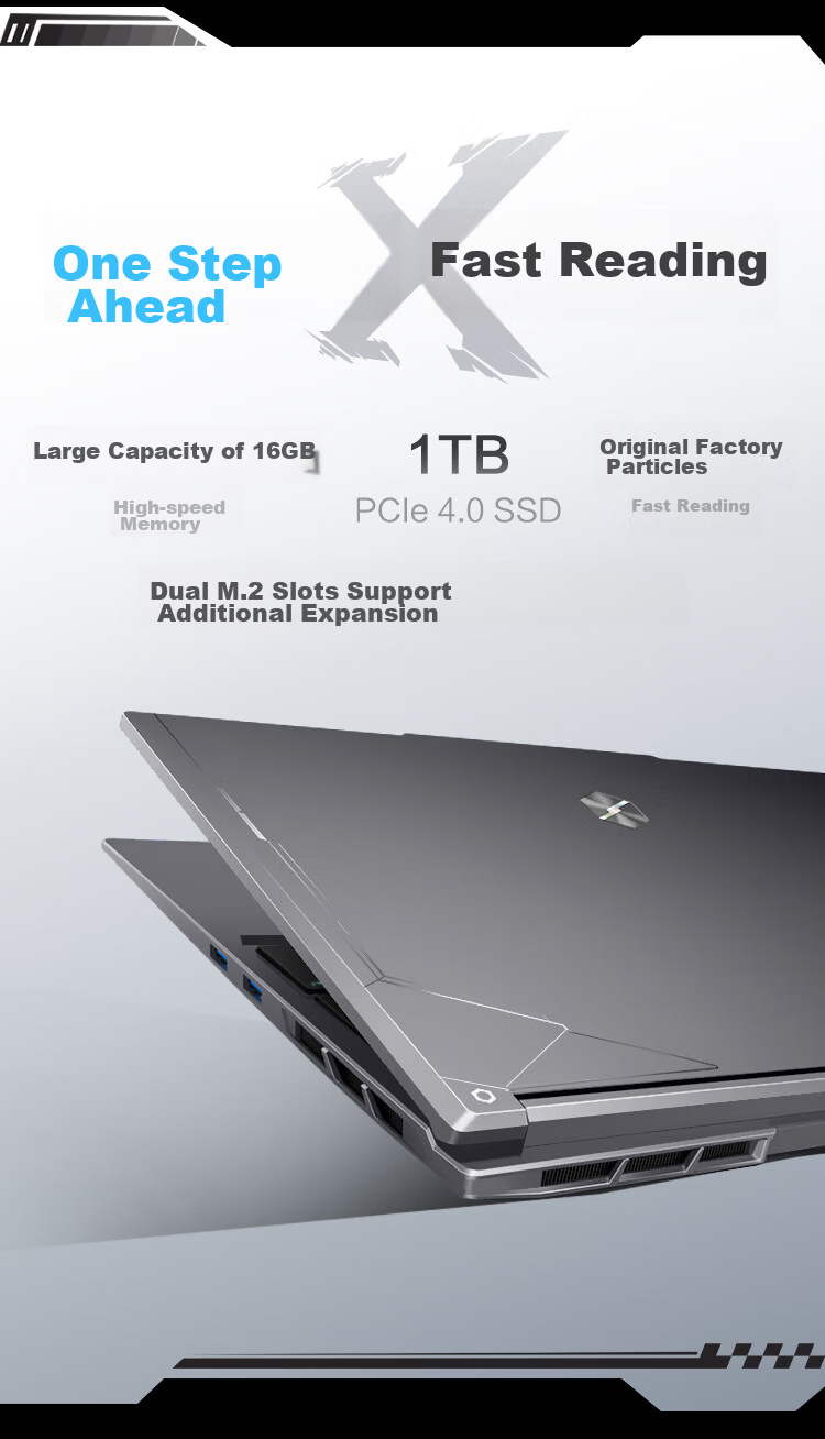 MECHREVO Aurora X 2026 National Subsidy Gaming Laptop (U7-251HX 16GB 1TB RTX5070 2.5K 300Hz Gray) 10