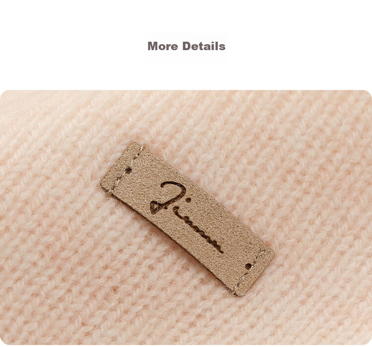 JIUMU Pure Wool Warm Knit Hat, Autumn And Winter Knitted Cap, Cold Hat, Winter Hat, Maternity Hat, Outdoor Cold-Proof Hat for Women in Winter 24