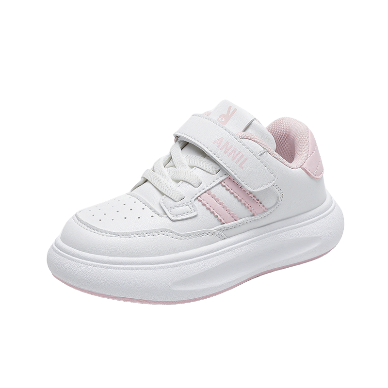 ANNIL Children's Shoes, Casual Shoes for Boys And Girls in Spring, Versatile Sports Running Shoes, Fashionable Sneakers, 4003 Pink, Size 31