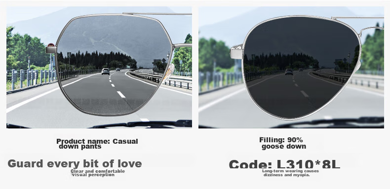 CAPONI Polarized Photochromic Sunglasses for Men, Day And Night Use, Driving-Specific Night Vision Glasses, UV Protectio 10