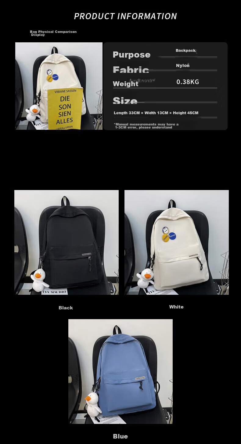 Warrior Luggage Bag for Men, Large Capacity Notebook Backpack, Casual Travel Bag for Middle School, High School And College Students, Campus Outdoor Travel And Tourism for Wome 11