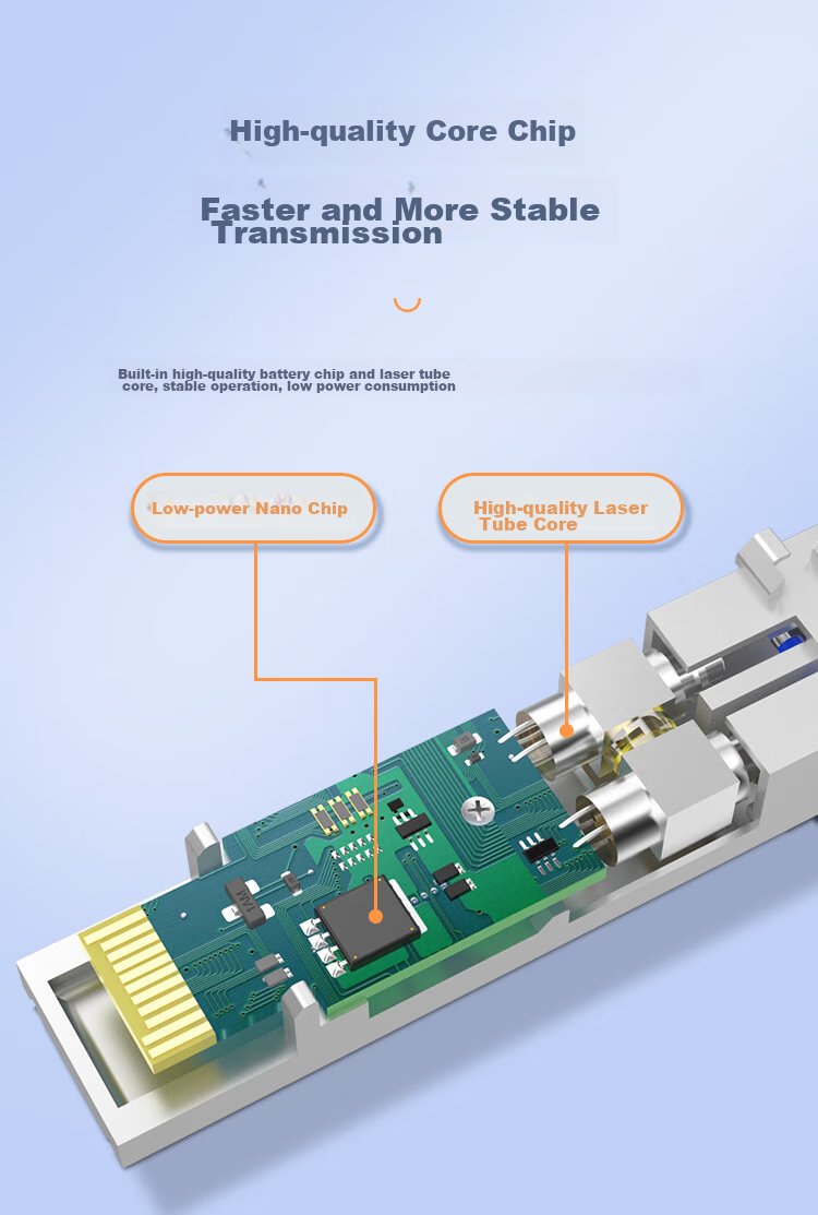 EB-LINK SFP Gigabit Self-Adaptive Electrical Port Module, Optical Port to RJ45 Electrical Port Converter, 1.25G Fiber Optic Module, 100-Meter Range, Compatible with Huawei/Netgear/ZTE/Hikvisio 4