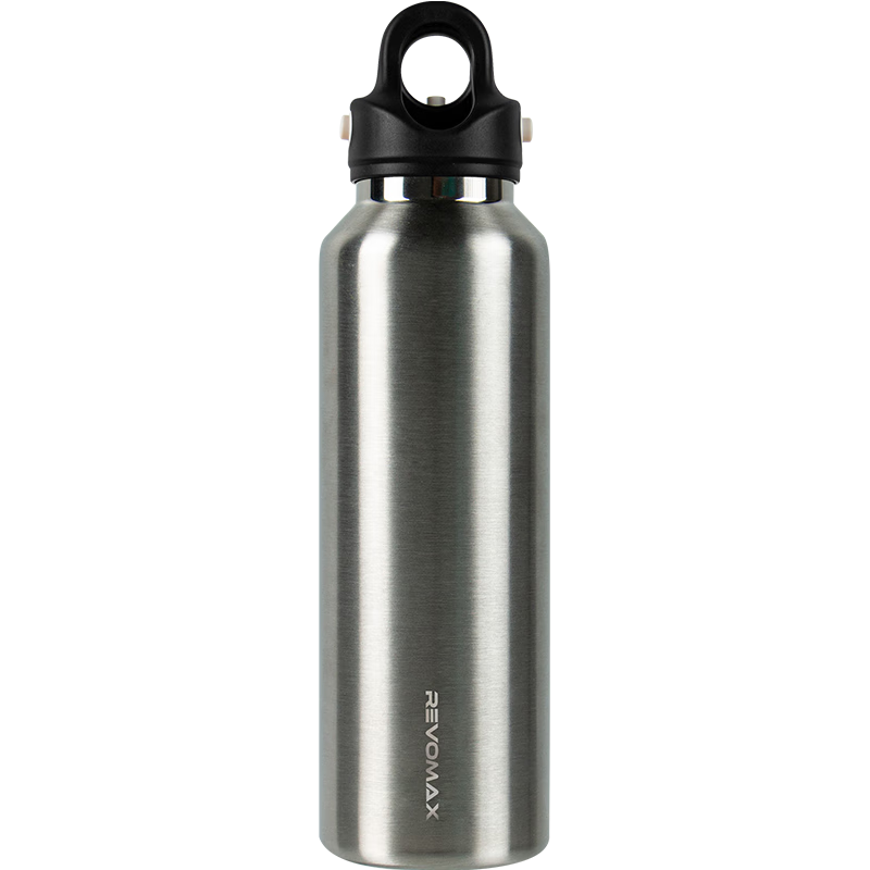 REVOMAX Insulated Mug for Men, High-Quality 316 Stainless Steel Water Bottle, Birthday Gift for Boyfriend, Companion Gift - Mocha Gray