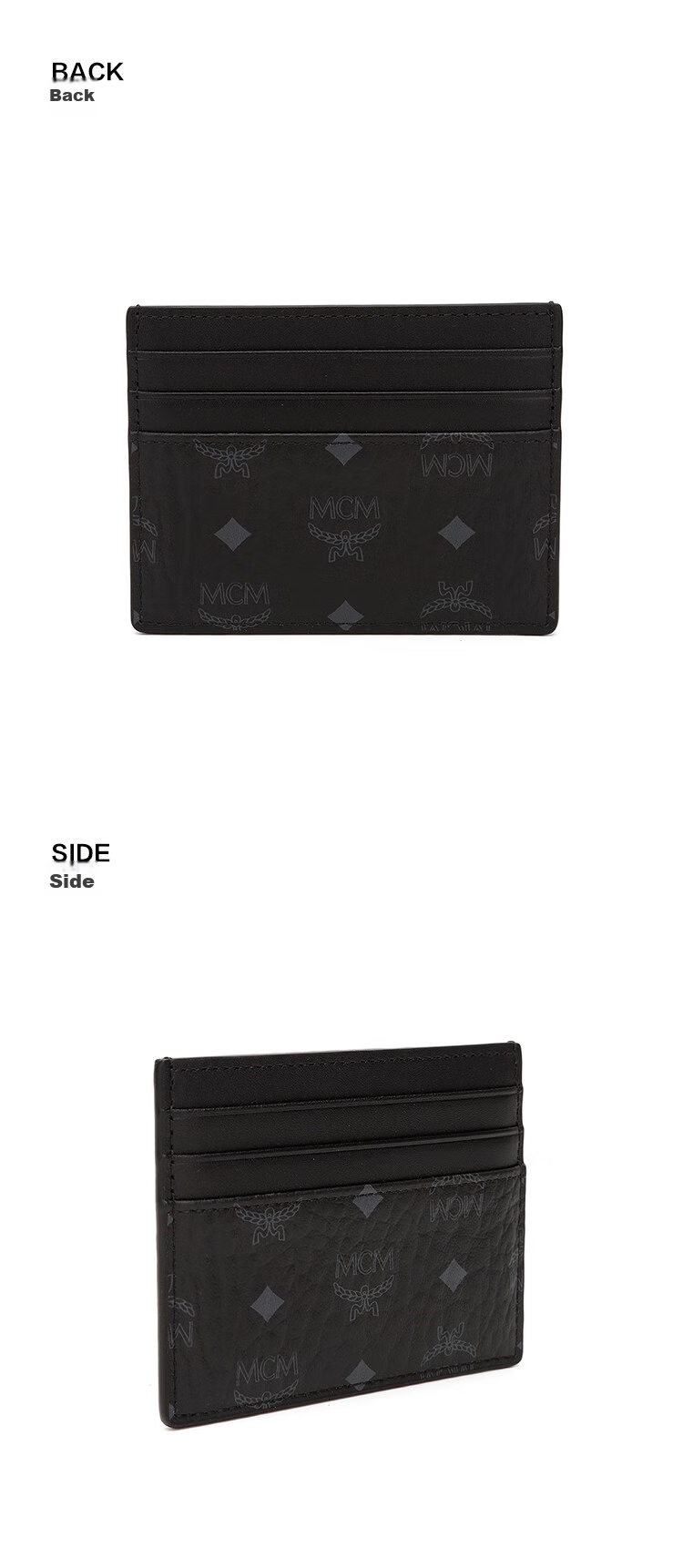 MCM [Brand Original Box] Exquisite Practical Classic Card Holder, Cognac Color, Gift 5