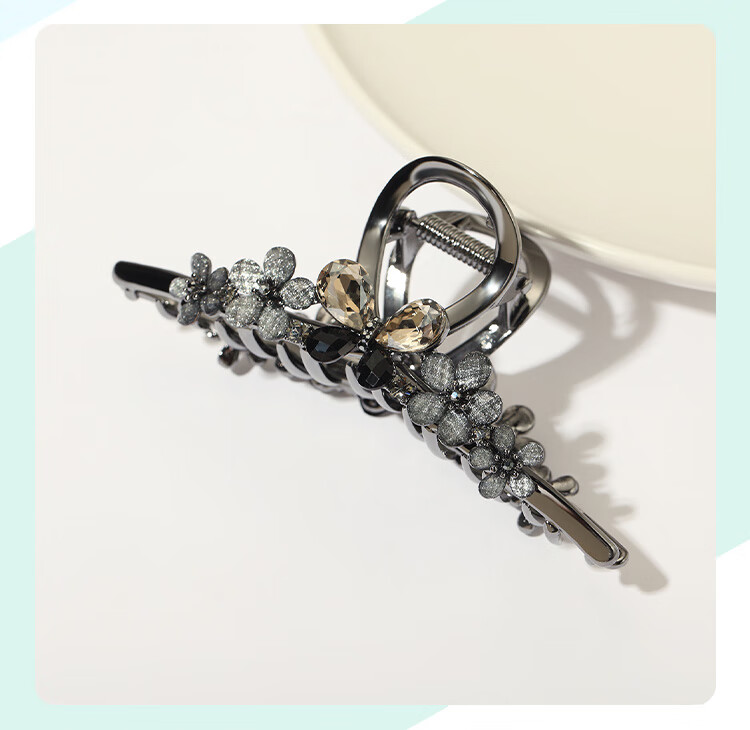 CHIMERA Luxury Hair Claw Clip, High-End Hair Accessory for Women, Elegant Rhinestone Hairpiece for Back of Head, Birthday Gift for Wome 19