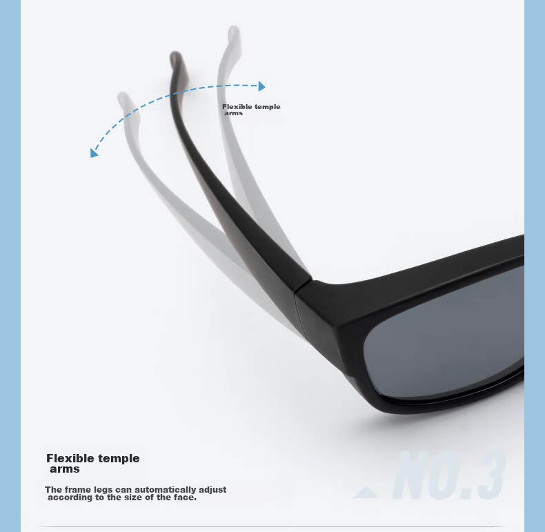 CAXMAN Sunglasses Clip-On Polarized Lenses for Men And Women, Nearsighted Driving Glasses 15
