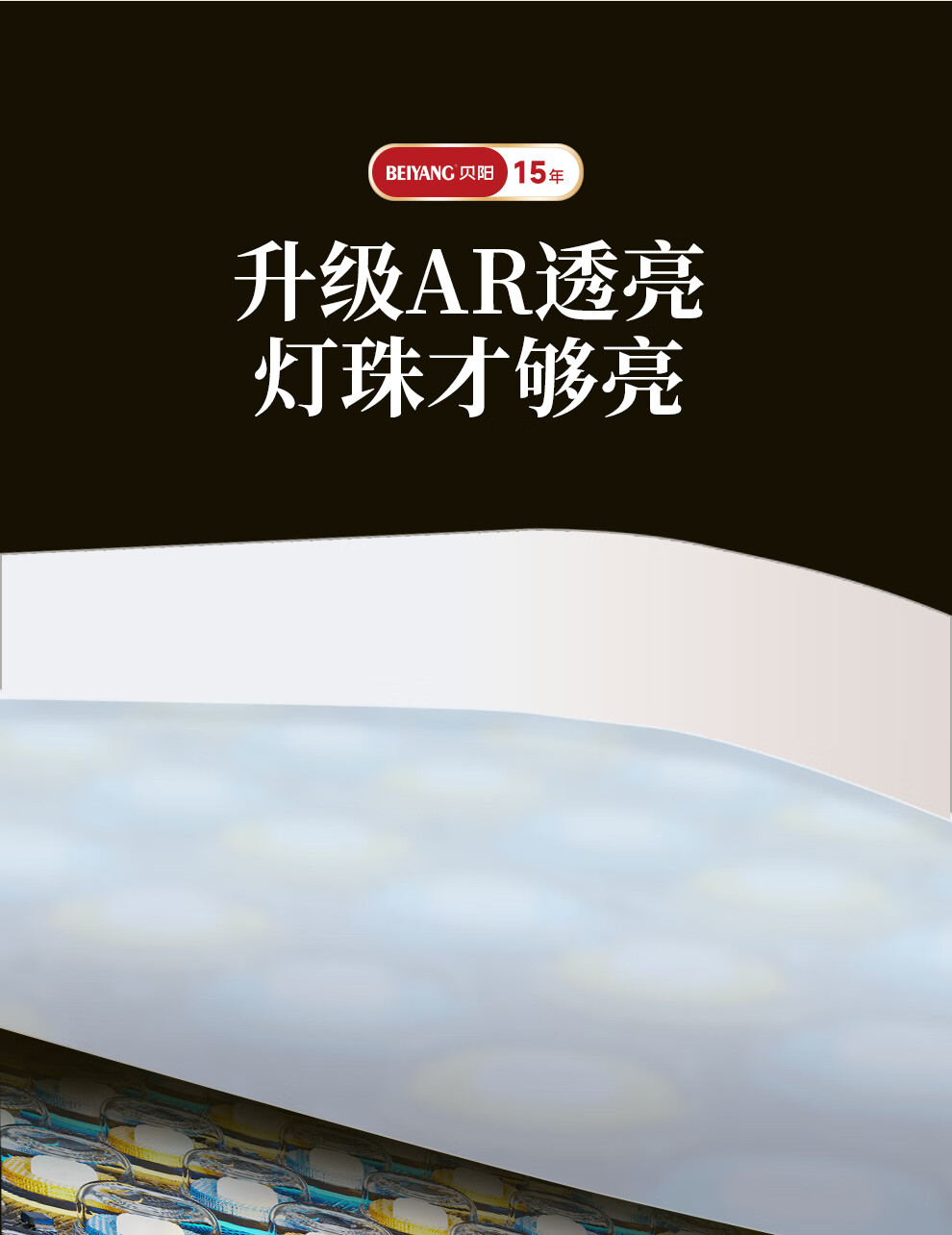 Beiyang 85W Live Streaming Fill Light, Flat Photography Shooting Studio Lighting, LED Indoor Food Photography Light, Portrait Beauty Video Shooting Desktop Jewelry Soft Light 2