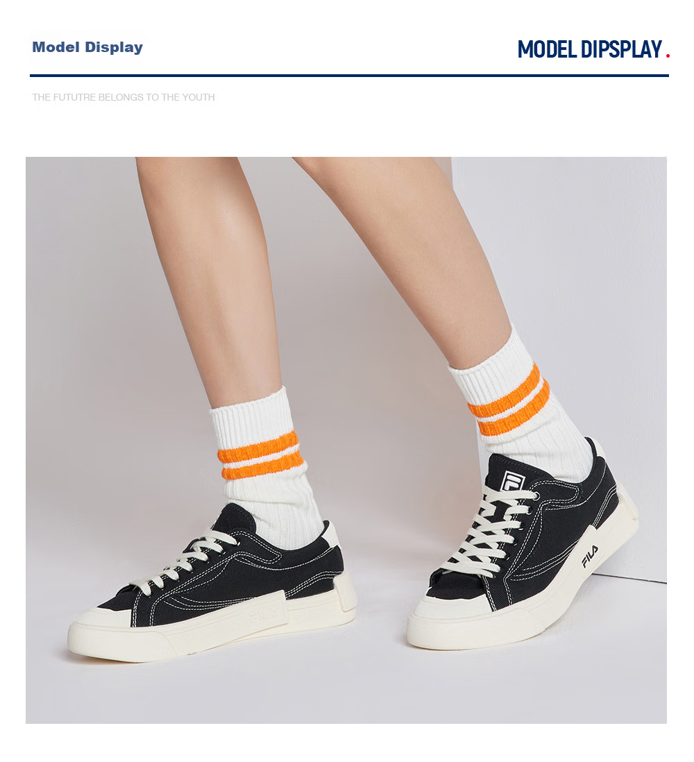 FILA FUSION POP Canvas Women's Sneakers Sports Casual Shoes 13