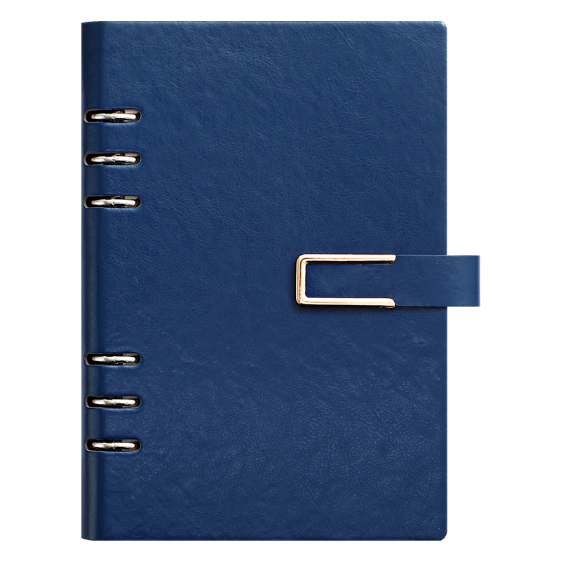 Faramon Loose-Leaf Notebook A5/160 Pages, Detachable Refillable Pages, Business Office Notepad, Large Thick Work Notebook for Meetings, Customizable Logo