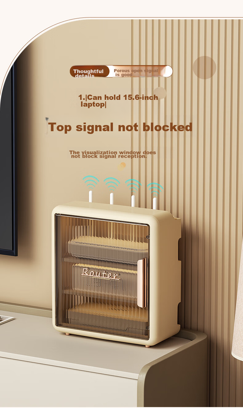 Fan Ye Double-Layer Data Cable Storage Box Desktop Charger Mobile Phone Power Cord Organizer with Dustproof Cover Cable Management Box 5