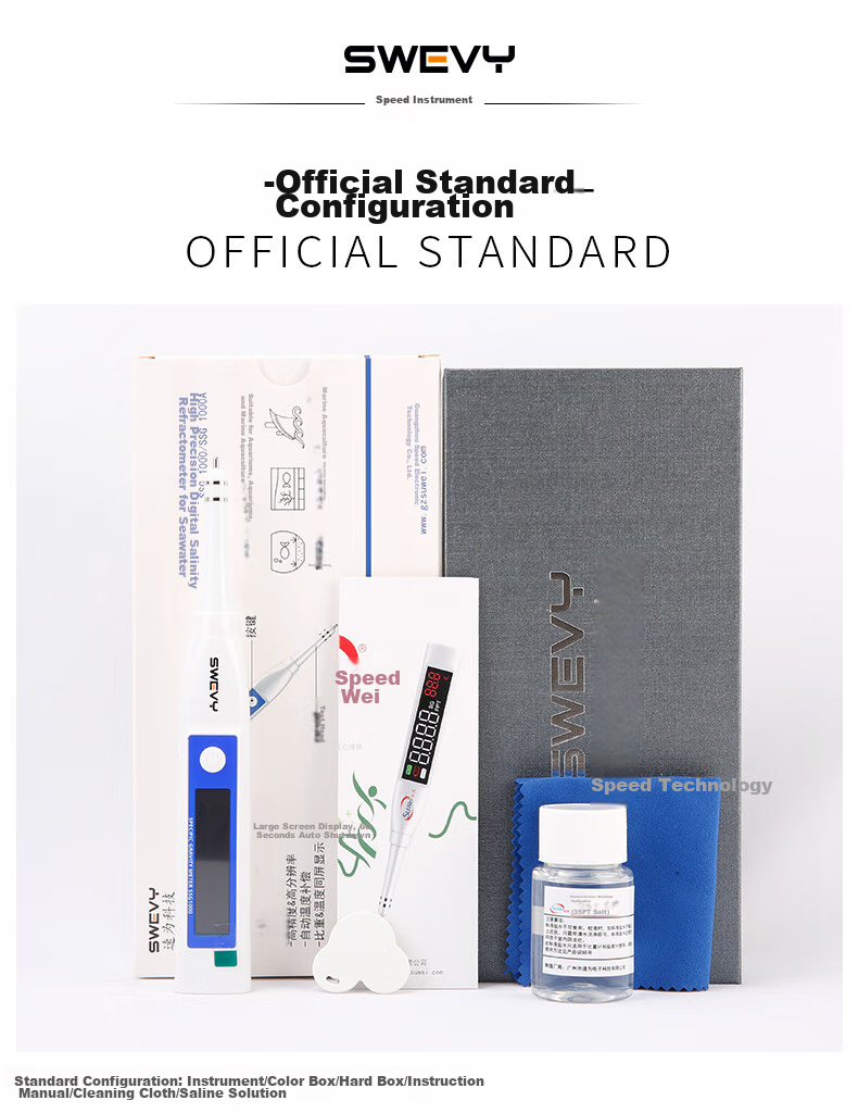 Suwei Salinity Meter, High-Precision Optical Salinity Meter, Seawater Fish Tank Salinity Detector, Hydrometer Refractometer LS10T 13