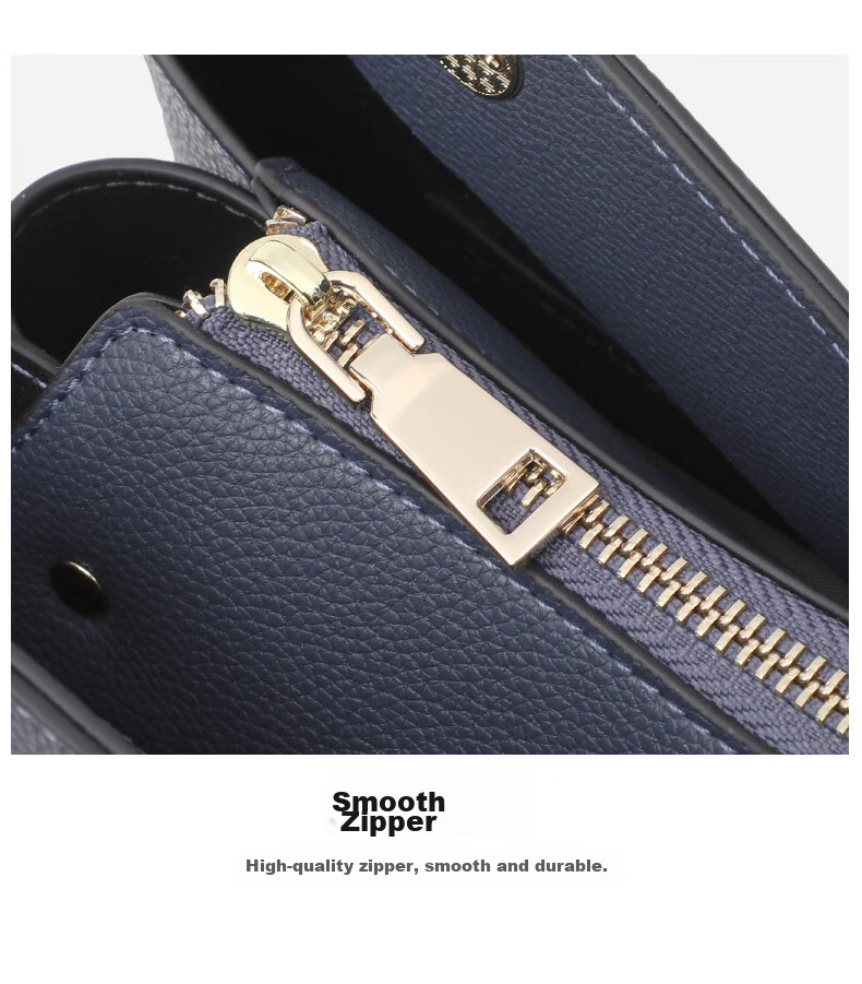 Viney Leather Handbag for Women, High-End Mom Bag, Middle-Aged Tote And Crossbody Bag, Practical Birthday And Mother's Day Gift for Mom 17