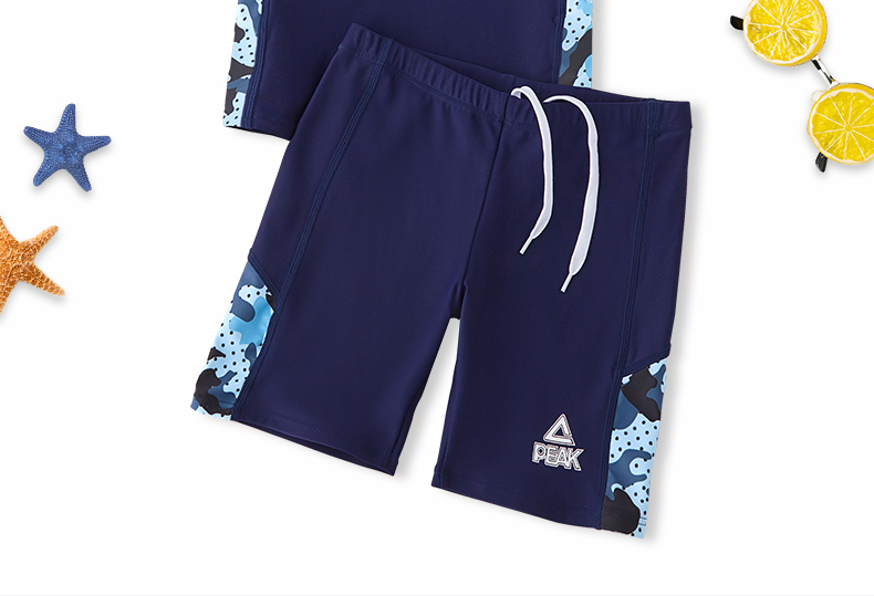 PEAK Children's Swimwear Boys' Swimsuit Set Boys' Two-Piece Swimwear for Small, Medium And Large Kids Baby Set 27 110 2
