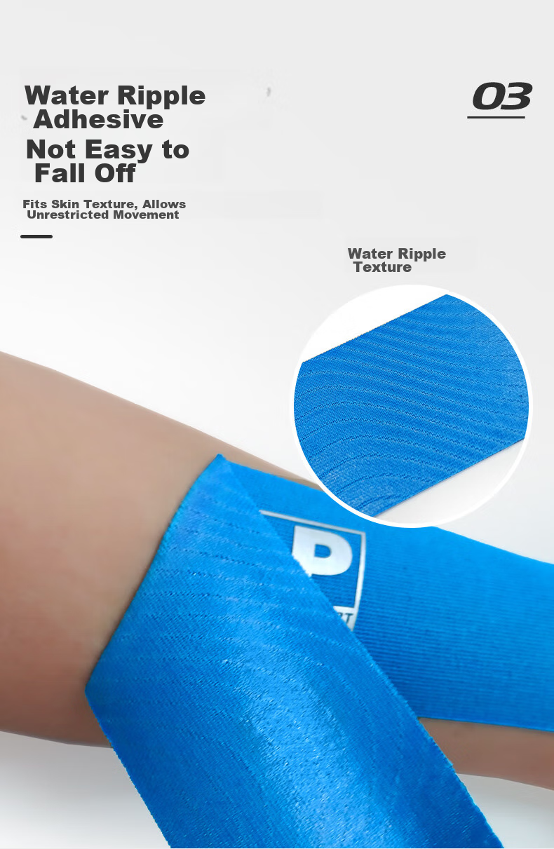 LP Pre-Cut Kinesiology Tape for Knee, Ankle, Marathon, Badminton, Muscle Support Tape 7010CK Skin Color 7