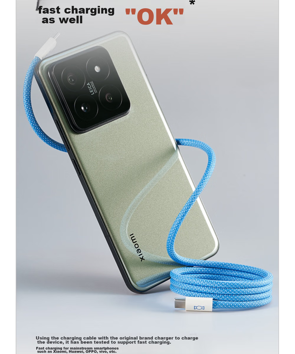 CANDYSIGN Candy Factory MagTie Hard Candy, Fully Magnetic Adhesive Strap, C-L Sugar Orange Apple, MFi Certified Charging Cable, Data Cable, Fast Charging Type-C IPad 23