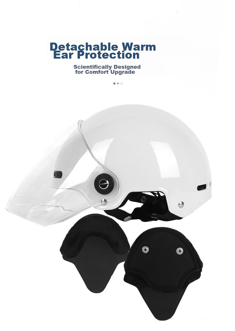 MYARMOR Extra Large Helmet (Head Circumference 62-66cm), Electric Vehicle 3C Certified, New National Standard Large Size Motorcycle Half Helmet, Unisex All-Season Safety Helmet for Electric Scooters, Modern Gray 11