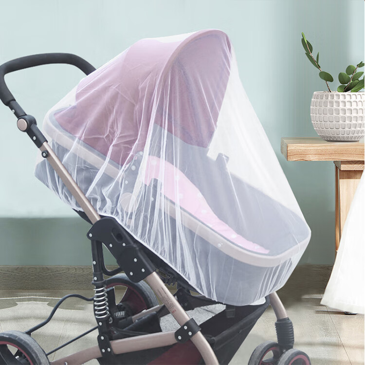 9I9 Baby Stroller Mosquito Net, Universal Full Coverage Anti-Mosquito Cover for Children's Carriages, High-Quality, Extra Large, Dense Mesh, Upgraded Versio 10