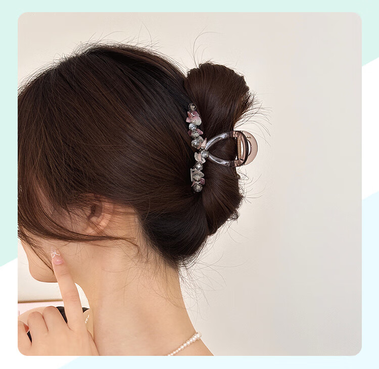 CHIMERA Hair Claw Clip for Thin Hair Half Up Hairstyle Shark Jaw Clip Hair Accessories for Women Birthday Gift 5