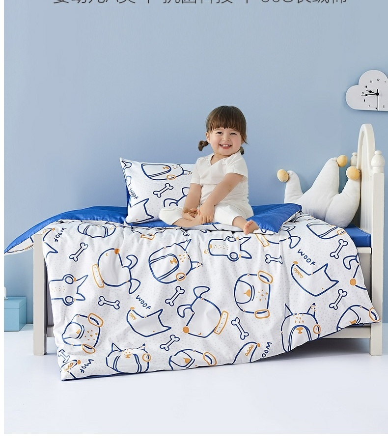 MERCURY Kids Forest Party PRO Kindergarten 60S Long-Staple Cotton Antibacterial Duvet Cover 120cm×150cm Infant Class A 3