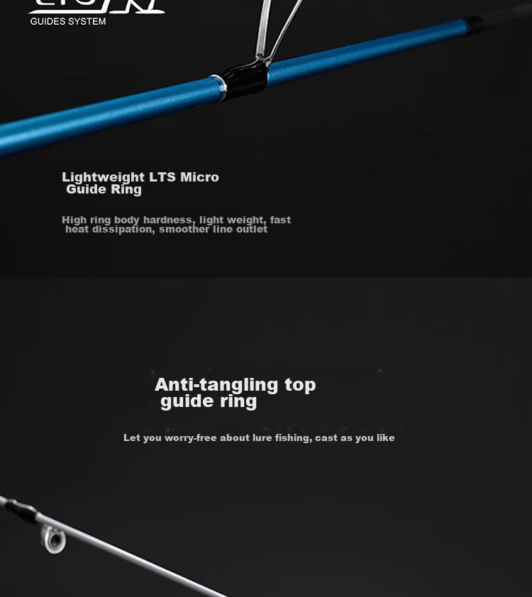 CRONY Kexiaofeng Second Generation Micro Lure Rod UL Ultra-Soft Action Casting Fishing Rod Straight Handle 1.38 Meters S462XUL 6