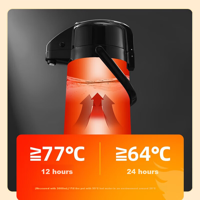 Fuguang Pressure Cooker Thermos, 3L Large Capacity Gift, Insulated Bottle, Pressure Pot, Household Hot Water Bottle, Thermal Flask
