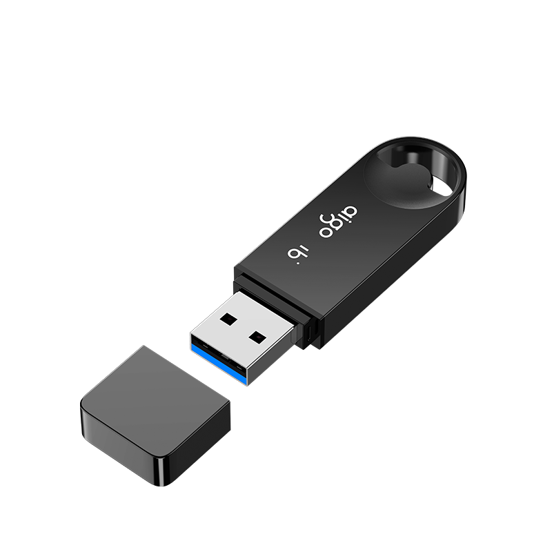 Aigo 64GB USB3.2 Flash Drive U336 Metal Cap Series Efficient Fast Transfer Smiley Office