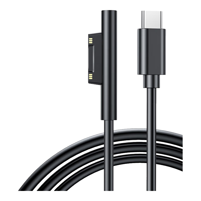 BIAZE Compatible with Microsoft Surface Charger Cable, Laptop/Book/Pro7/6/5/4GO Tablet PD Power Adapter, Type-C to Magnetic Fast Charging Cable