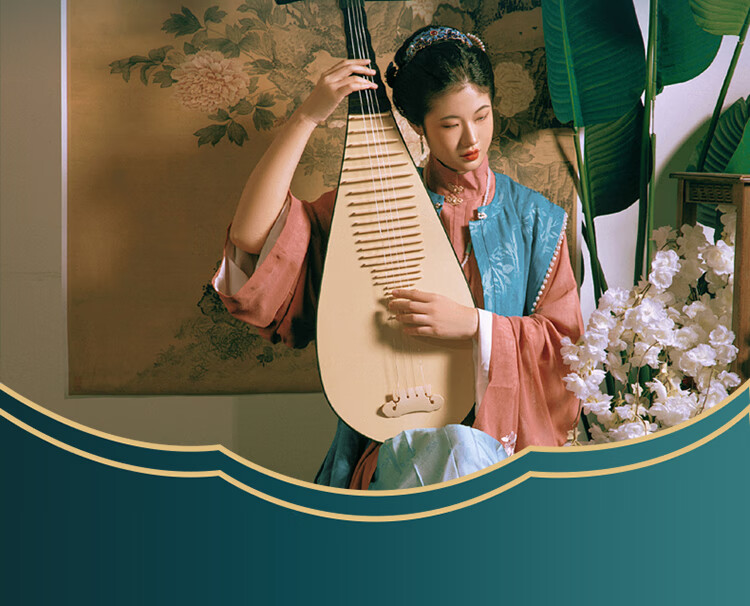 Xinghai Pipa 8916 Black Purple Sandalwood Instrument Adult Children Beginner Professional Grading Performance 25