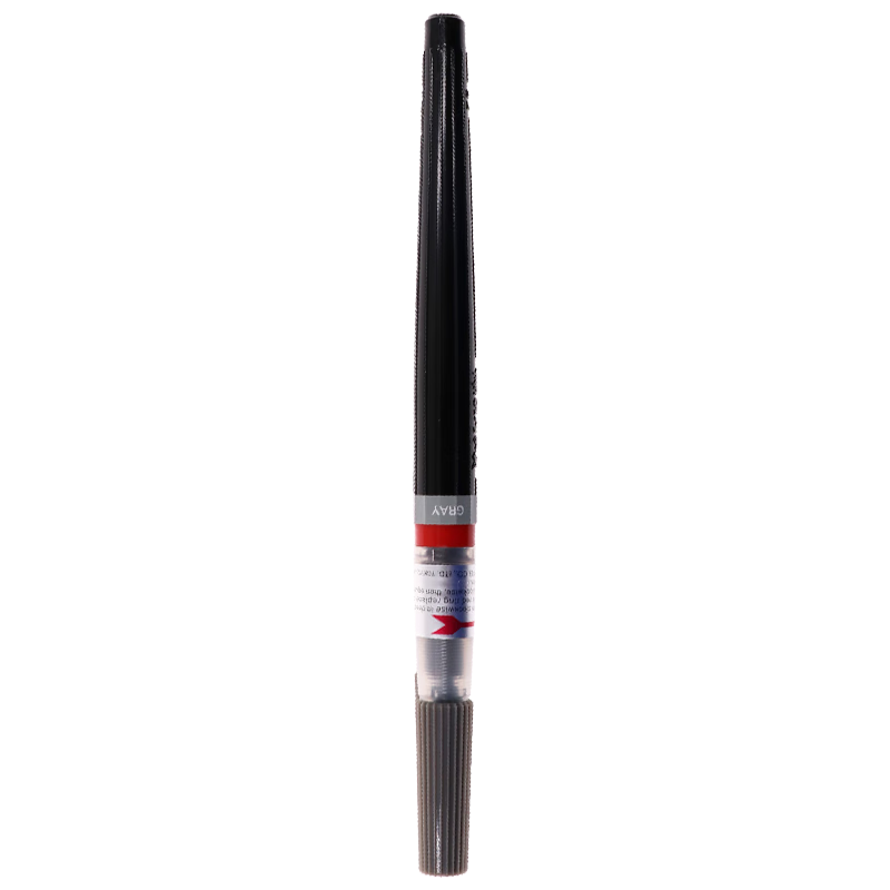 Pentel Scientific Calligraphy Brush Pen, Small Regular Script Practice Soft Brush Pen, Portable Calligraphy Pen for Colorful Drawing And Journaling, Replaceable Ink Cartridge, XGFL Gray