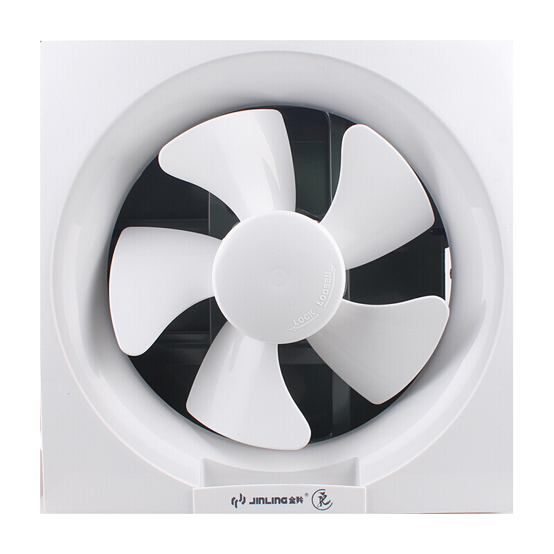 JINLING Exhaust Fan, Bathroom Louver-Style One-Way Kitchen And Bathroom Ventilation Fan, Exhaust Fan, 12 Inches, APB30-6