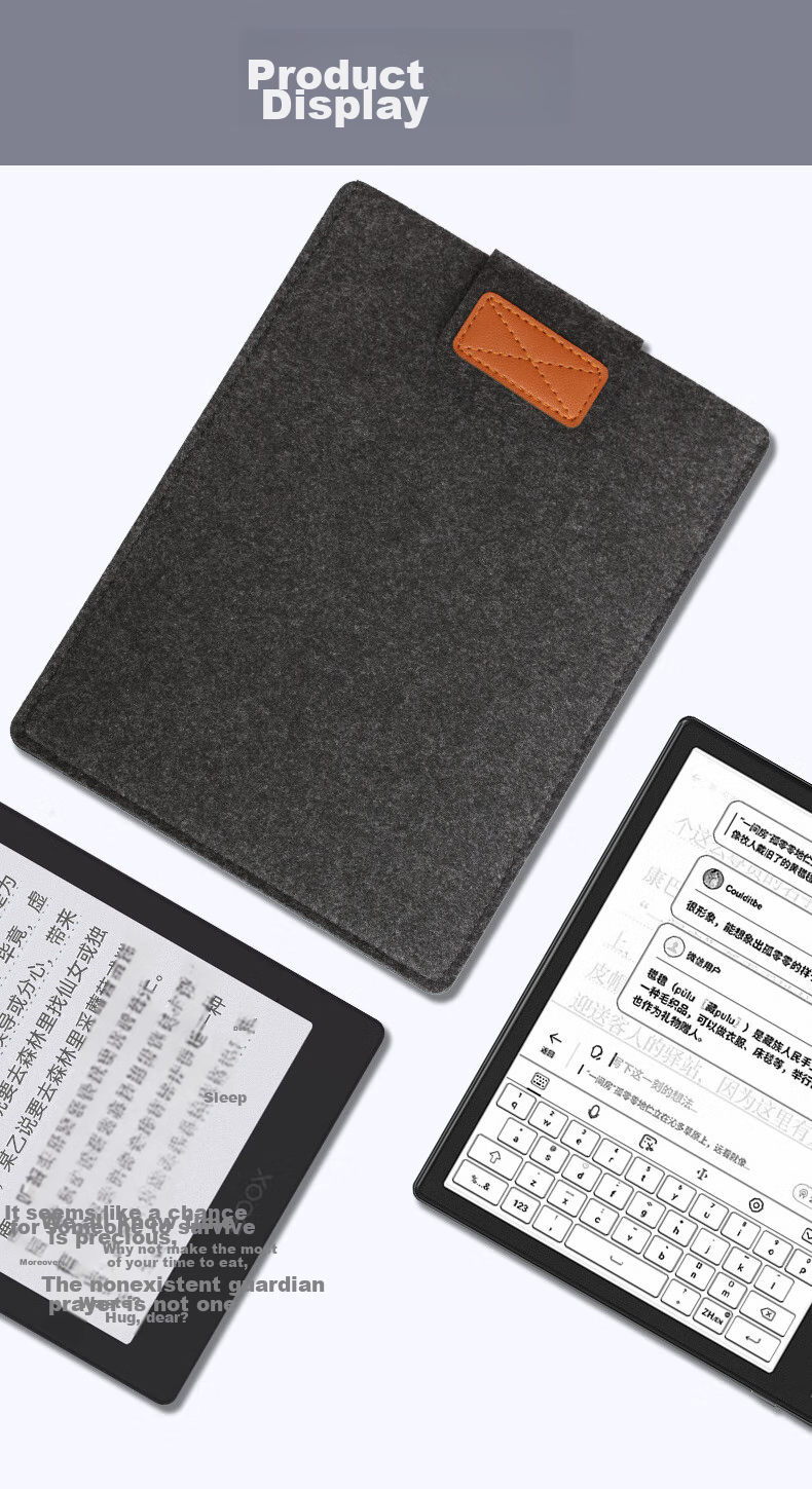 Freeson Compatible Inner Case Protective Cover for Palm Reading IReader Smart5/X3Pro/Bubugao A6/A7/X3/X6 Xueersi X Pad E-Ink Reader, 11 Inches 8