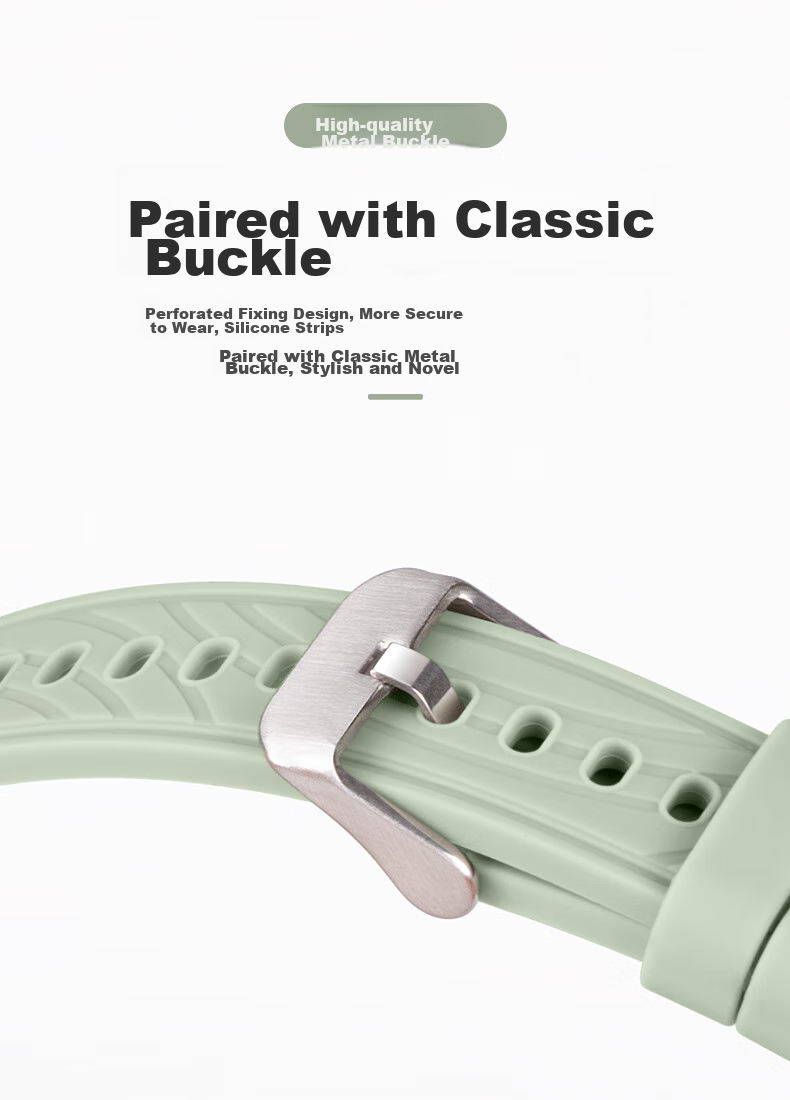 Weiqiantu [Women's Silicone] Watch Band Compatible with Huawei GT7/GT6/GT5/Watch6/6pro/watch5/GT5Pro/GT4, Women's Sports Silicone Strap, 41mm 5