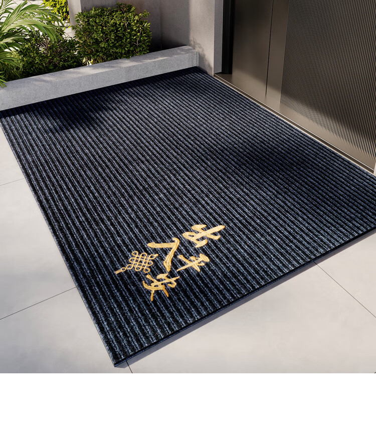 Qiqijia Entrance Door Mat, Non-Slip Doormat at Entryway, PVC Foot Mat, Dirt-Resistant Carpet Doormat, Cuttable Pad 8