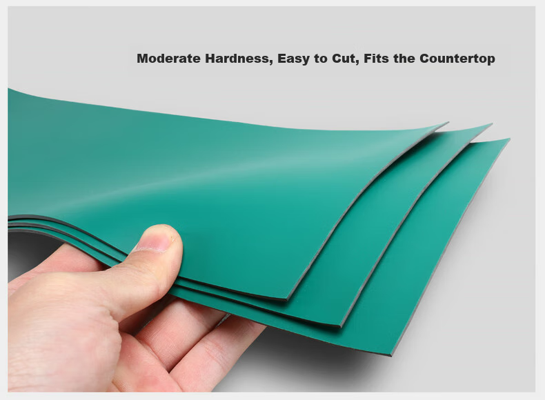 Beifute Anti-Static Desk Mat, Anti-Static Table Mat, Static-Proof Leather Pad, Static-Proof Table Mat, Laboratory Heat-Resistant Static Desk Cloth 10