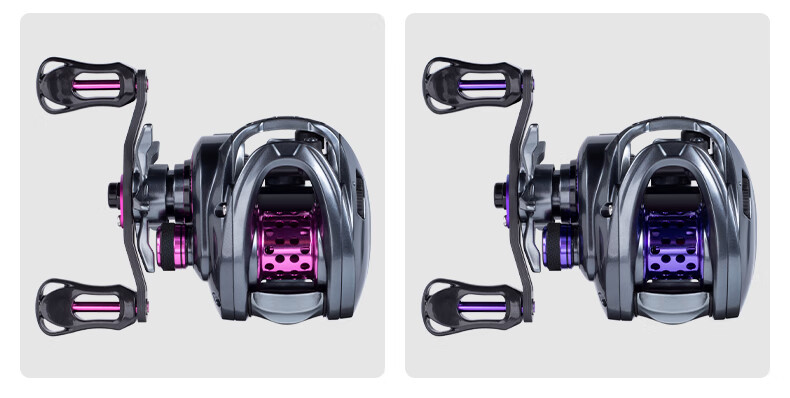 Guowangluya Small Monster Micro Water Drop Wheel, High-Speed Compared to Fugu Fish Wheel, Ultra-Light Shallow Line Cup, Load Unloading Alarm, 7-Speed Double Cup/right Hand 18