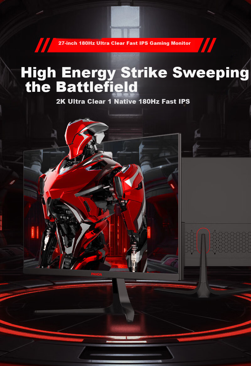 Panda 23.8-inch 240Hz Fast IPS 1ms GTG 110% sRGB Low Blue Light Gaming Monitor P24F6 1