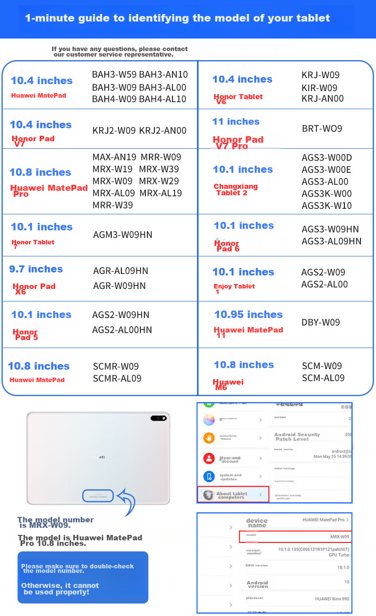 Shihan Compatible with Huawei MatePad 10.4-Inch Joy Edition Case, Suitable for 2022/2021 Models, Smart Sleep Tablet Protective Cover, Four-Corner Shockproof Solid Support Soft Case 1