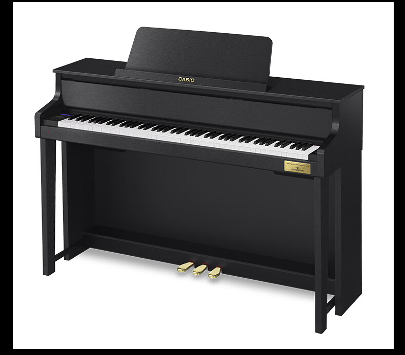 CASIO Digital Piano PXS3100 Black Smart Touchscreen 88-Key Weighted Hammer Graded Solo + Portable X-Stand Model 20