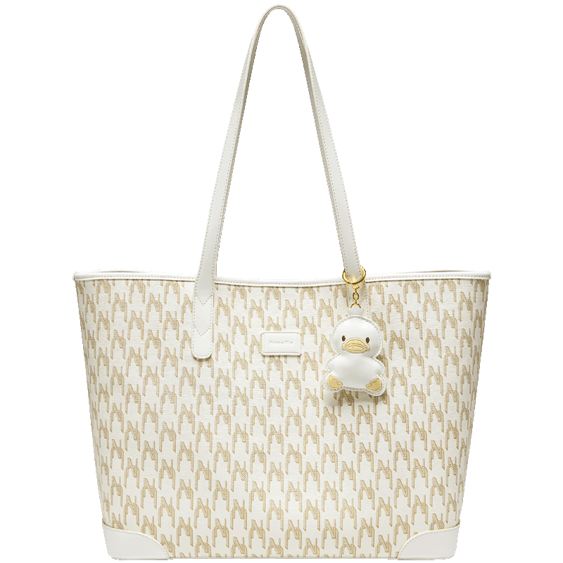 NUCELLE Women's Handbag 2026, Light Luxury Niche Duck Tote Bag, Large Capacity, Commuter Shoulder Bag for College Students, Gift for Wome