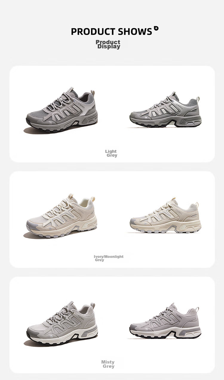 CAMEL [Taihang] Outdoor Hiking And Mountaineering Shoes for Men And Women, Water-Resistant, Non-Slip, Breathable Mountain Climbing Sports Shoes 6