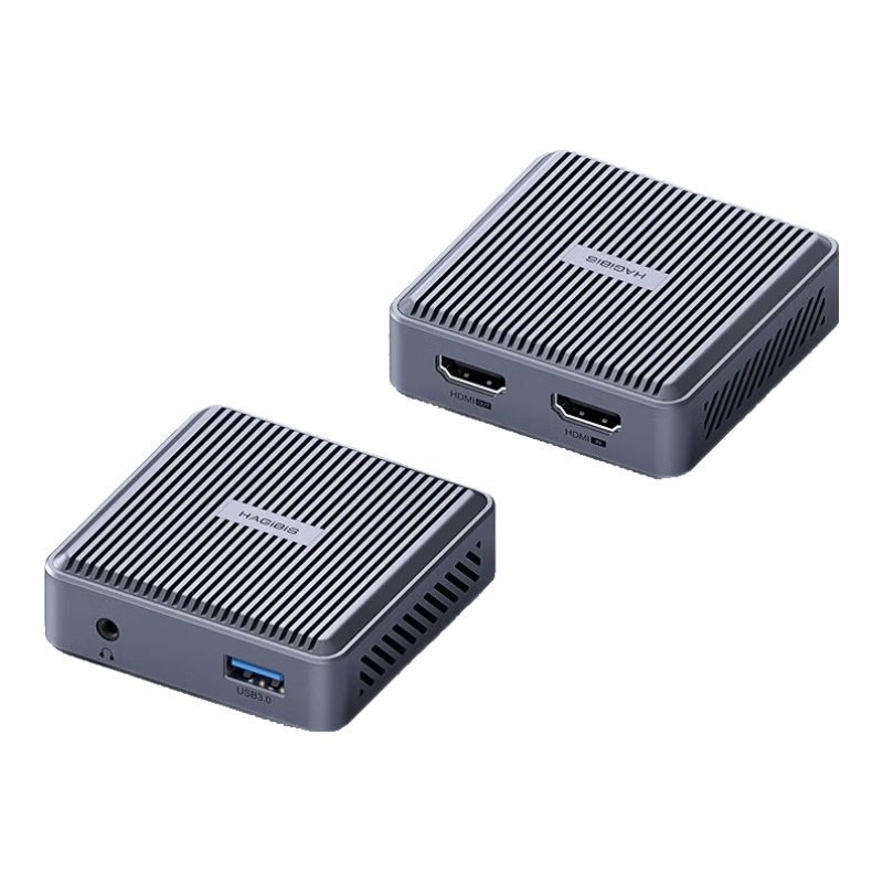 Hagibis Video Capture Card, Switch Live Streaming, PS5 Game Recording, 4K Output HDMI High-Definition USB 3.0 Capture Device, MS2131 Chip