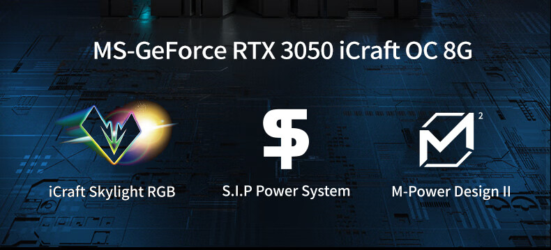 MAXSUN GeForce MS-RTX3050 TRB 6G DLSS Gaming/Professional Design/Streaming Graphics Card 2