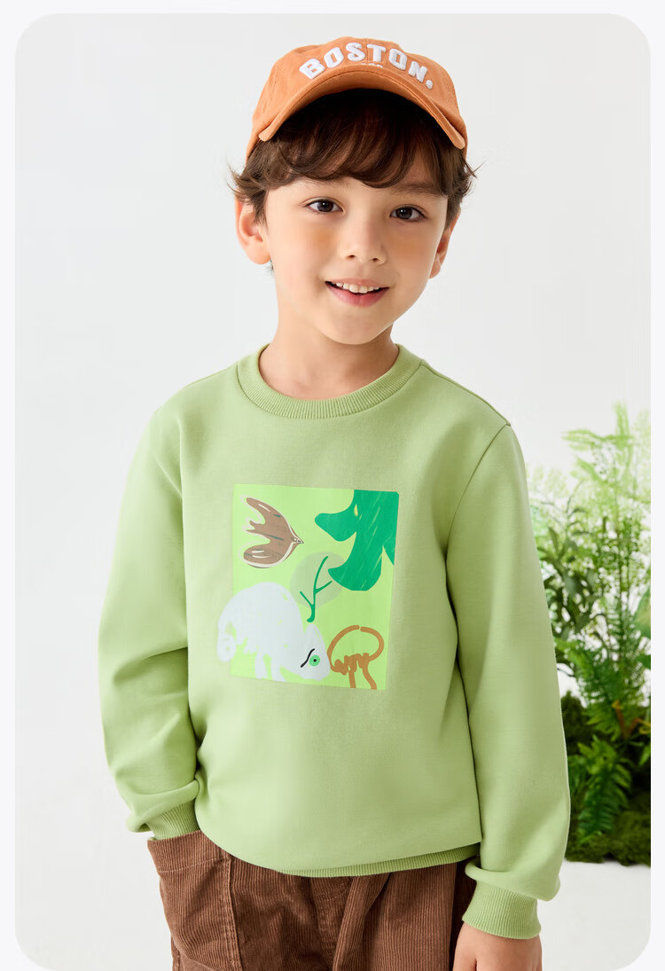 Minibala Children's Sweatshirt, Spring New Arrival, Kids' Long-Sleeve Top [Artist Collaboration] 5