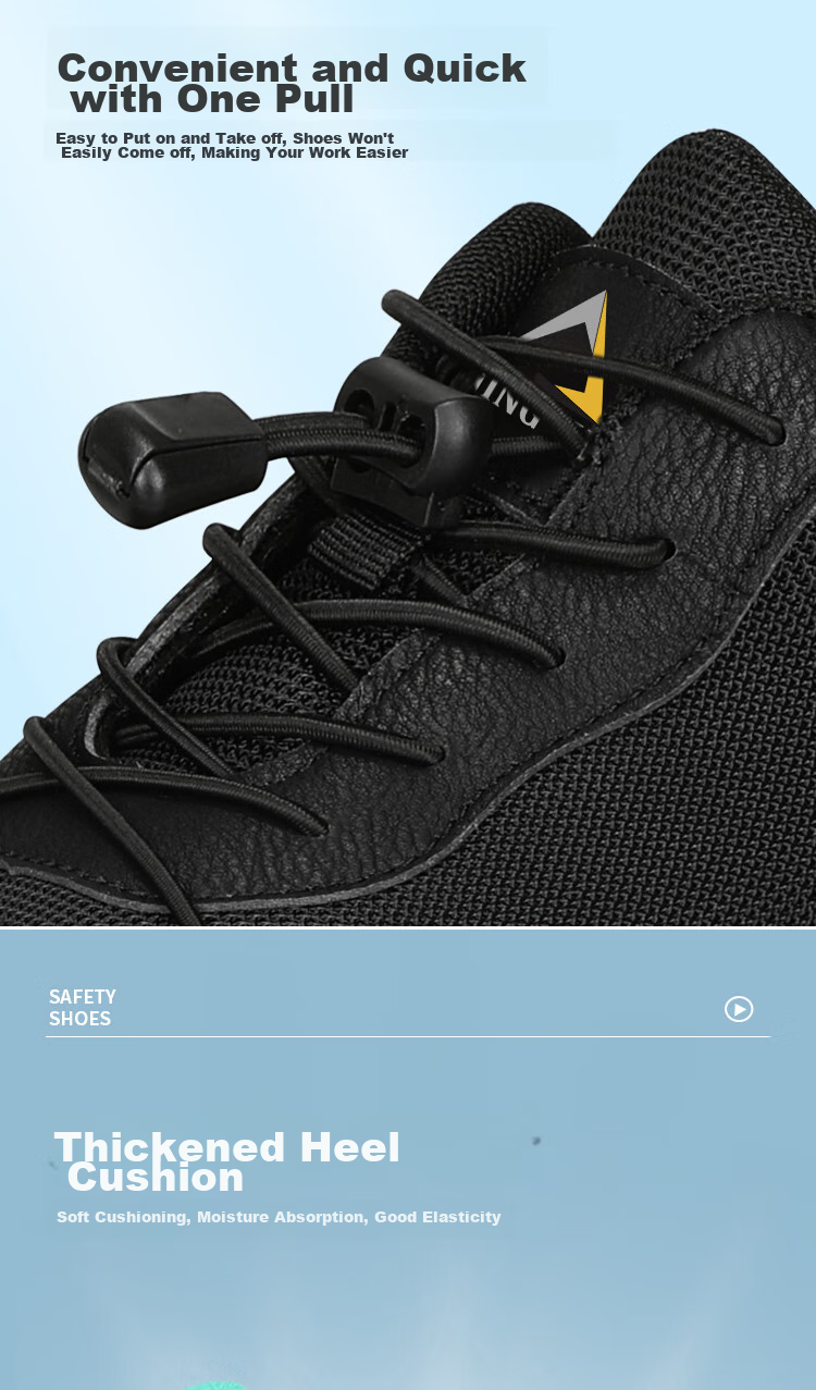 Jingtu Insulated Safety Shoes for Men, Summer Breathable Anti-Smashing Anti-Puncture Electrical Work Shoes 0216KV-J 41 13