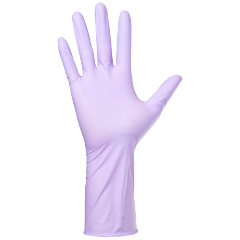 Titanfine Titanfine Disposable Nitrile Gloves, 30 Pieces, Size L, for Household Chores, Dishwashing, Food-Grade, Kitchen Cleaning, Regular Plum Purple