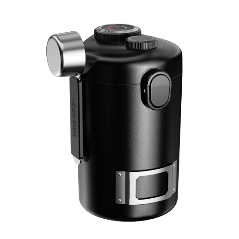 MHW-3BOMBER Coffee Bean Storage Canister, Moisture Monitoring Double-Layer Storage Container with Stainless Steel Measuring Spoo
