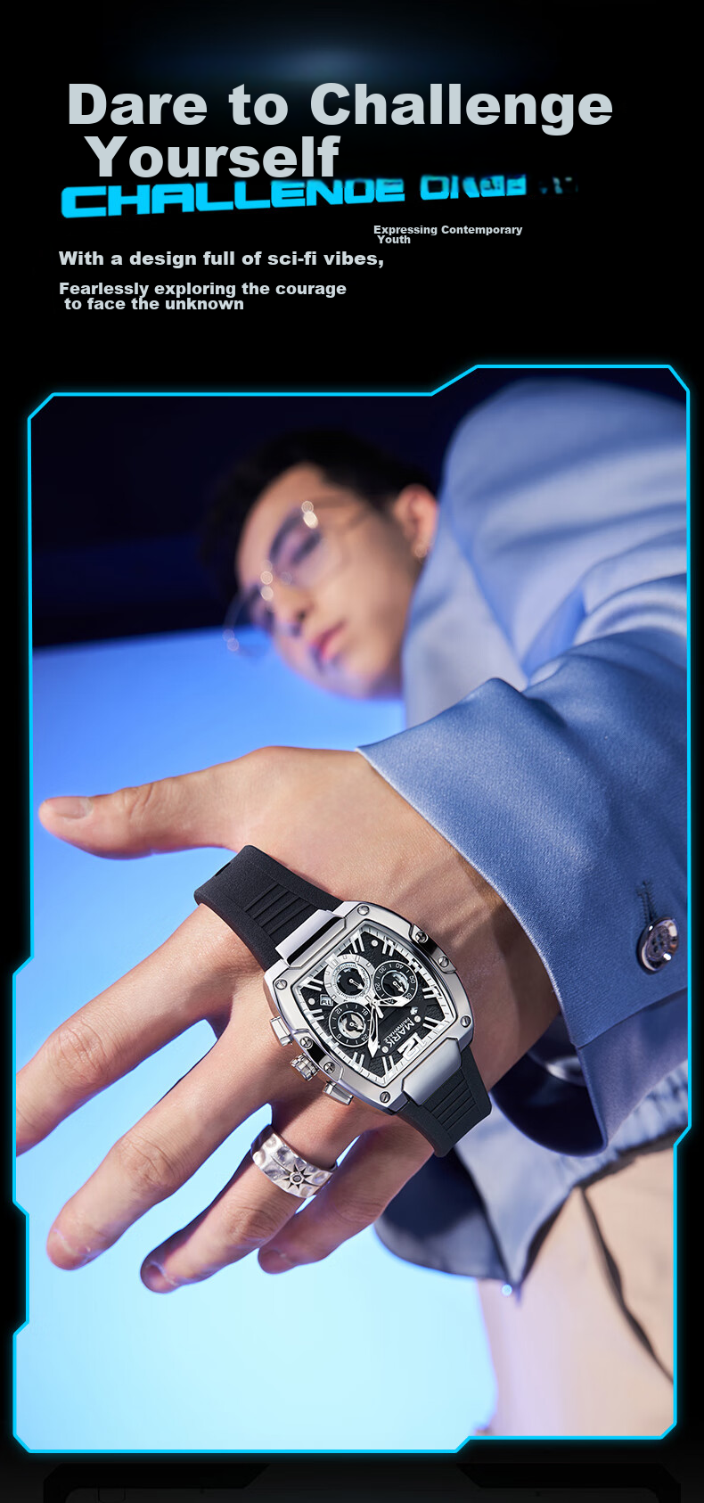 MARK FAIRWHALE Interstellar Watch, Men's Mechanical Style, Top Ten Famous Watches for Students, 2026 New Model Wristwatch, National Watch Brand, Birthday Gift for Boyfriend 11