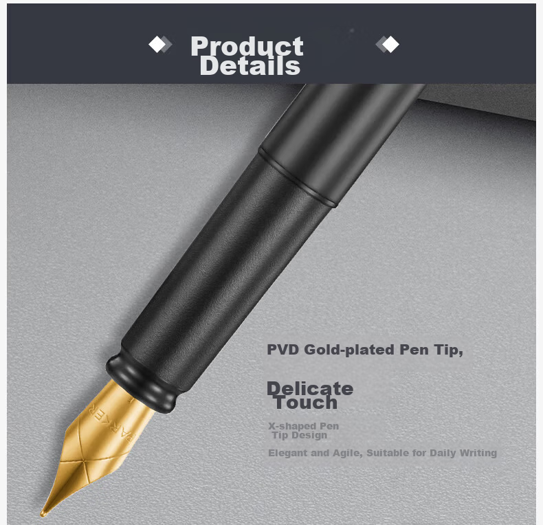 PARKER Fountain Pen, Signature Pen, Office Use, Personal Gift, Customized Set, Weiya Xl Zilang Blue Ink Pen + Mini Ink Gift Box, Mid-Autumn Festival Gift for Friends, Baitiao Discount 5